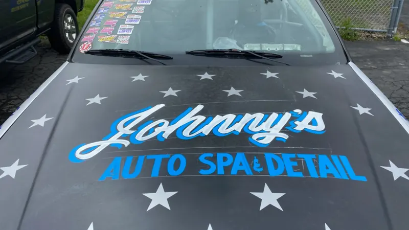 Johnny's Auto Spa branding